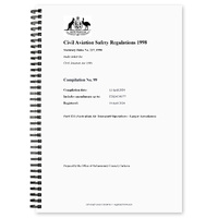 CASA CASR Part 121 (Australian Air Transport Operations - Larger Aeroplanes) Compilation No. 99 Registered 18 April 2024