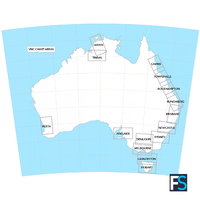 Visual Navigation Chart - Cairns / Townsville | Effective 30/11/2023