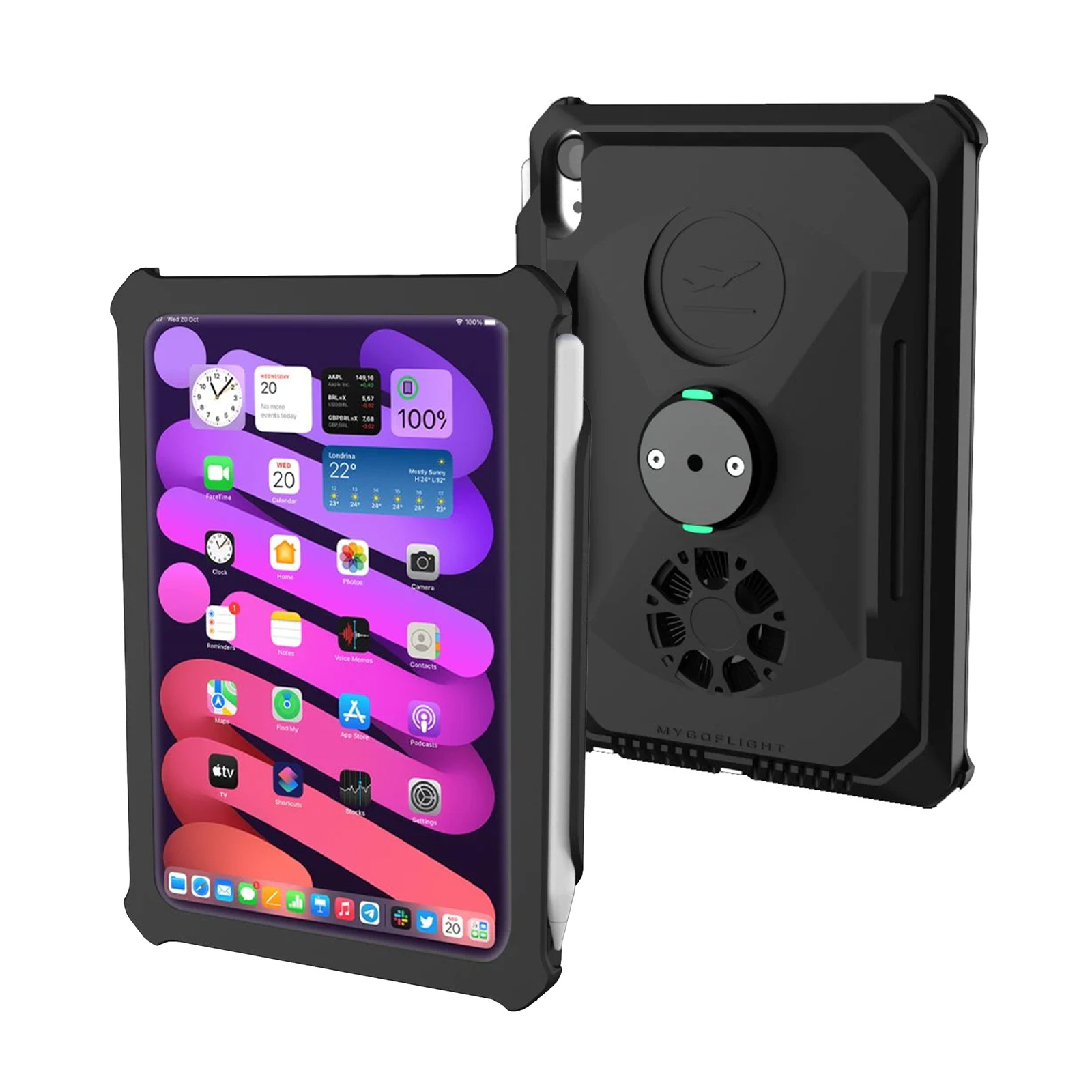 MyGoFlight iPad Sport Cool Case iPad Cooling Kneeboard/Mountable Case