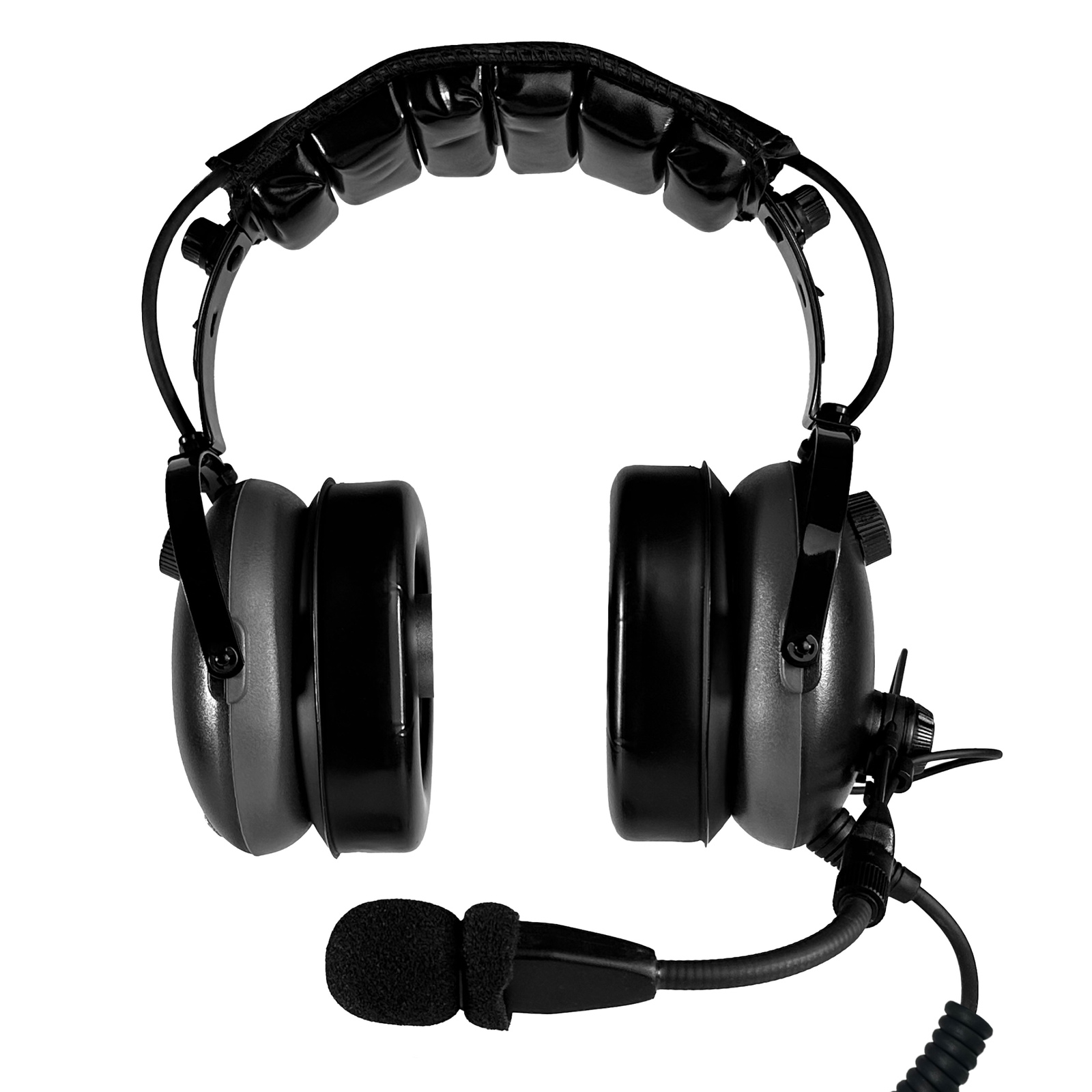 Pilot Communications PA1160TH Helicopter Headset Coiled Cord U174