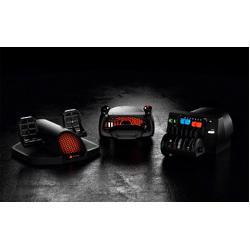Honeycomb Combo 2 - Alpha Flight Control Yoke & Bravo Throttle Quadrant & Charlie Rudder Pedals