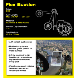MyGoFlight Sport Mount - Flex Suction
