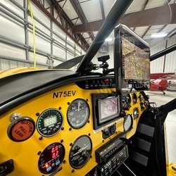 MyGoFlight Sport Mount - Robinson Helicopter Centre Spar Mini Mount