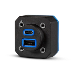 Garmin GSB15 TSO Dual USB Type-A/Type-C, Rear Power Input