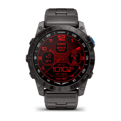 Garmin D2 Mach 1 Pro, Sapphire, Carbon Gray with Titanium Band