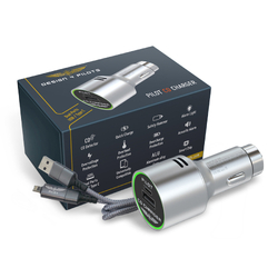 Design4Pilots Pilot CO Charger - Dual USB Charger with Carbon Monoxide Detection