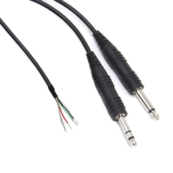 David Clark COMM CORD KIT for H10-13,30,40,50 - General Aviation Dual Plugs