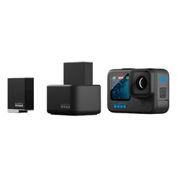 GoPro Dual Battery Charger + 2 x Enduro Batteries - HERO 9/10/11/12 Black