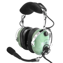 David Clark H10-56HXL - Coil Cord - U174 Helicopter Plug - ENC Headset