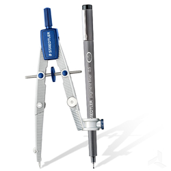 Staedtler Noris® Compass/Divider Set with Centre Wheel