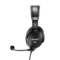 Bose A30 Aviation Headset with Bluetooth® - Straight Cord - Dual Plugs
