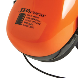 JB's 32db Supreme Ear Muff Hearing Protectors (Neck Band Style)