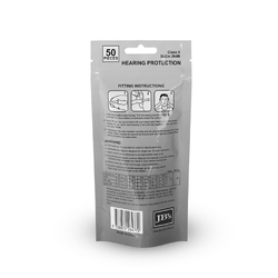 JB's Bullet Shaped Ear Plugs (50 Pack)