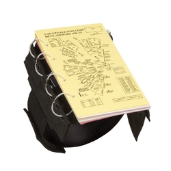 Flyboys Kneeboard with Eyelets & Clipboard - Navy