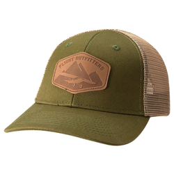 Flight Outfitters Leather Patch Hat Bush Pilot