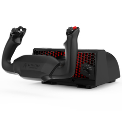 Honeycomb XPC Kit 2 - Alpha XPC Flight Control Yoke & Bravo Throttle Quadrant & Charlie Rudder Pedals & XPC Hub