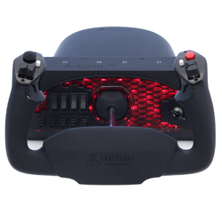 Honeycomb Combo 1 - Alpha Flight Control Yoke &  Bravo Throttle Quadrant
