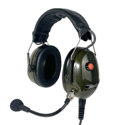Mobileone HSP 2 Milspec Industrial Headset w/Icom IC-A16 VHF Direct Connector