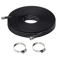 Base Station Airband VHF Fibreglass Heavy Duty Antenna Kit - 30m HD Lead 118-136MHz