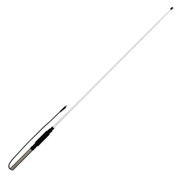 Base Station Airband VHF Fibreglass Standard Antenna 118.00 to 136.00 MHz 3dBi Gain - 1500mm