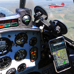 MyGoFlight Sport Mount - Flex Double Suction