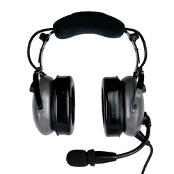 Pilot Communications PA-12.8S Aviation Headset - Dual GA Plugs (Mono/Stereo)