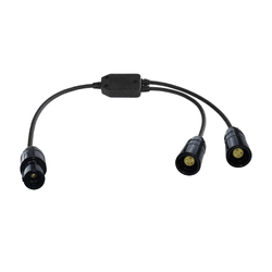 Pilot Communications Dual 6-Pin Lemo Splitter Cable