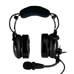 Pilot Communications PA11-60S Aviation Headset - Dual GA Plugs (Mono/Stereo)