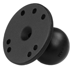 RAM® C Size Round Plate with 1.5" Ball