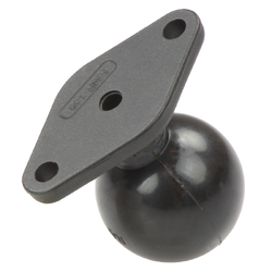RAM® C Size Diamond Ball Base with 1.5" Ball