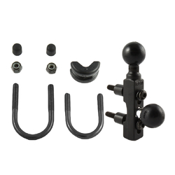 RAM® Motorcycle Brake/Clutch Reservoir & Handlebar Double Ball Base