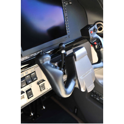 RAM® Yoke Clamp Base with 1" Rubber Ball for the Pilatus PC-12NG