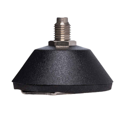 Mobile CB UHF Stainless Steel Whip Antenna Kit - Hole Mount