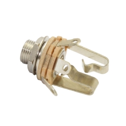 Microphone Jack Socket .210" (Tip/Ring/Sleeve) - Panel Mount)