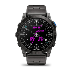 Garmin D2 Mach 1 Pro, Sapphire, Carbon Gray with Titanium Band