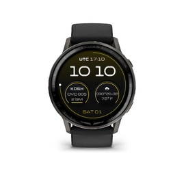 Garmin D2 Air X15 Aviator Smartwatch - Black w/ Slate Metal Bezel