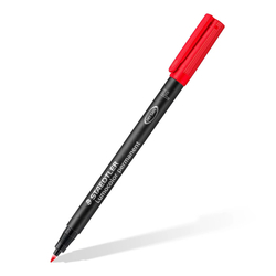 Staedtler Lumocolor® 318 Permanent Markers - Fine - Wallet of 6 Assorted Colours