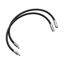 Flyboys Multi Purpose Nylon Checklist Ring 1.75" Diameter - 4 Pack (Black)