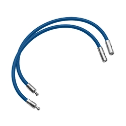 Flyboys Multi Purpose Nylon Checklist Ring 1.75" Diameter - 4 Pack (Blue)