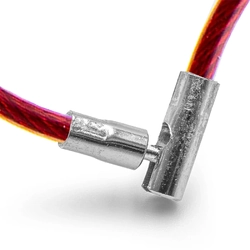 Flyboys Multi Purpose XXL Nylon Checklist Ring 2.5" Diameter - 4 Pack (Red)