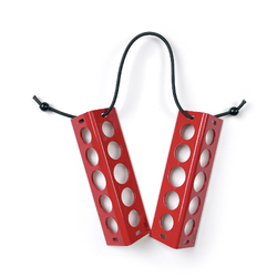 DeGroff Aviation Handy Wheel Chocks (RED) - 1 Set