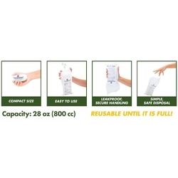 TravelJohn 3 Pack