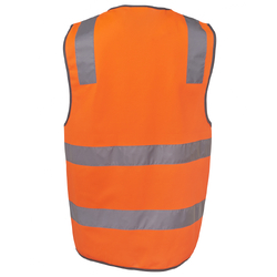 JB's High Vis Safety Vest (D+N) - Orange - Size 6/7XL