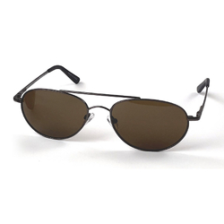 DeGroff Aviation PilotShields Pro - Bronze Lens Aviator Sunglasses