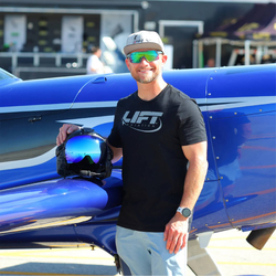 LIFT Aviation Corporate Tee - Black