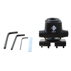 Adjustable Trunk or Bonnet Lip Antenna Bracket Black