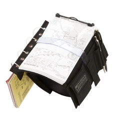 Flyboys Kneeboard with Eyelets & Clipboard - Navy