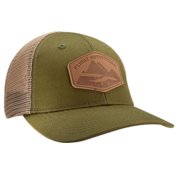 Flight Outfitters Leather Patch Hat Bush Pilot
