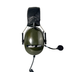 Mobileone HSP 2 Milspec Industrial Headset w/Icom IC41 UHF Direct Connector