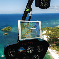 MyGoFlight Sport Mount - Robinson Helicopter Centre Spar Mount